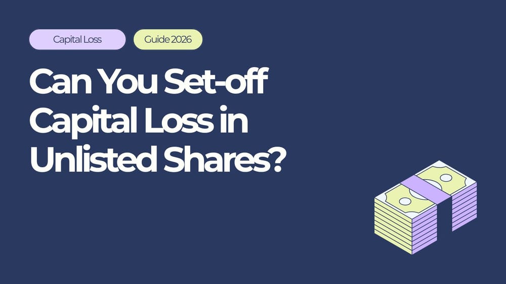 Can You Set-off Capital Loss in Unlisted Shares? Complete 2026 Guide